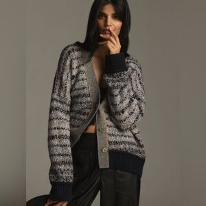 Pilcro Mash Up Vneck Sweater